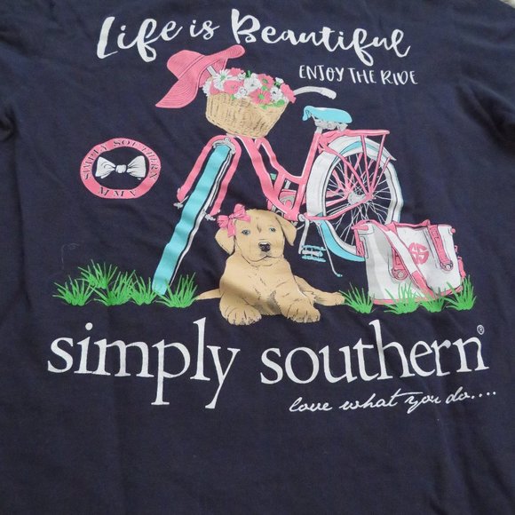 Simply Southern Tops - Simply Southern "Life Is Beautiful" Shirt